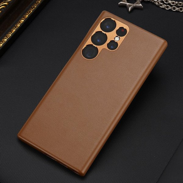 Dux Ducis Samsung Galaxy S23 Ultra Suojakuori Grit Series Ruskea
