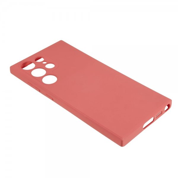 Samsung Galaxy S23 Ultra Kuori Kumitettu Punainen
