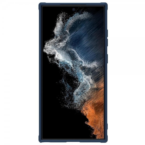 Nillkin Samsung Galaxy S23 Ultra Kuori tekstuureilla Sininen