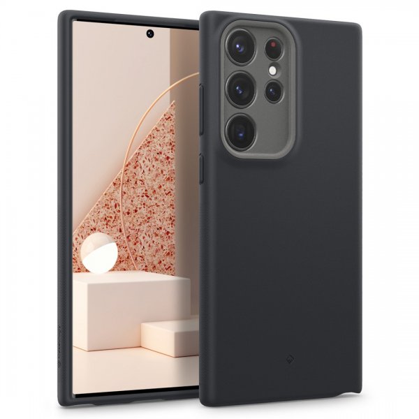 Caseology Samsung Galaxy S23 Ultra -suojakuori Nano Pop Black Sesame