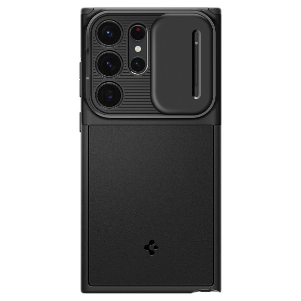 Spigen Samsung Galaxy S23 Ultra kuori Optik Armor musta
