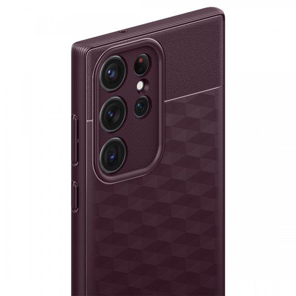 Caseology Samsung Galaxy S23 Ultra Kuori Parallax Burgundy