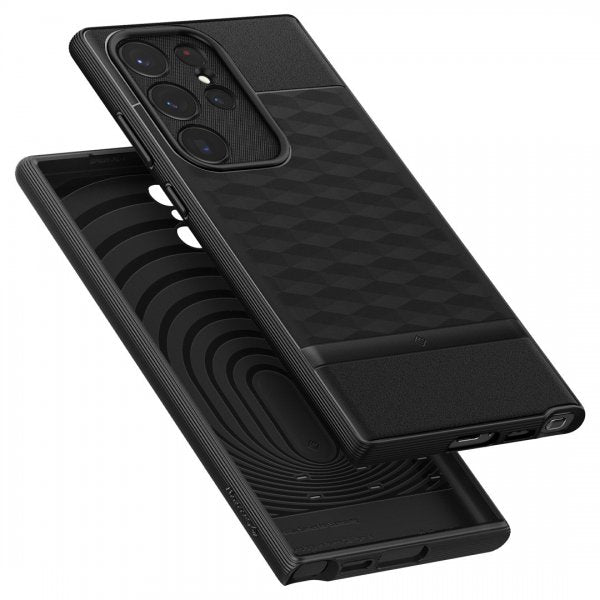 Caseology Samsung Galaxy S23 Ultra Kuori Parallax Matte Black