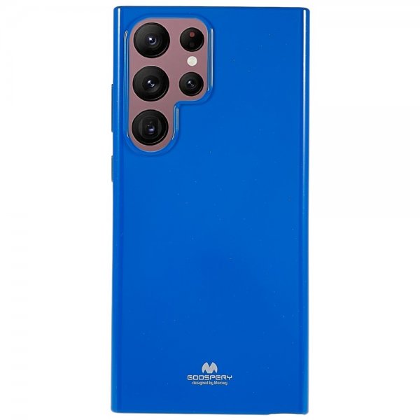 Samsung Galaxy S23 Ultra Kuori Pearl Jelly Sininen