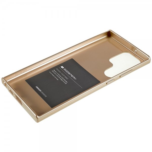 Samsung Galaxy S23 Ultra Kuori Pearl Jelly Kulta