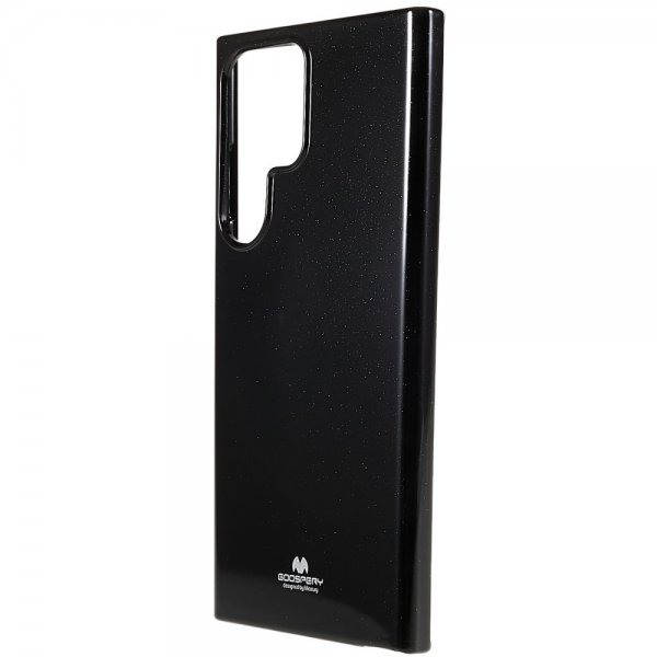 Samsung Galaxy S23 Ultra Kuori Pearl Jelly Musta