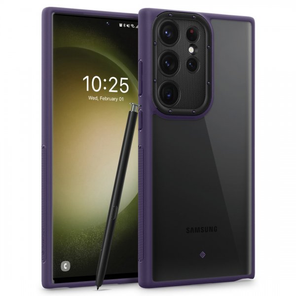 Caseology Samsung Galaxy S23 Ultra Kuori Skyfall Lilac Purple