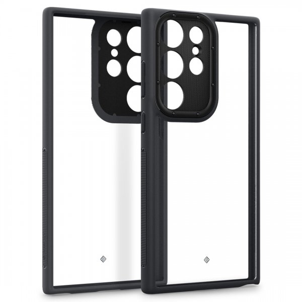 Caseology Samsung Galaxy S23 Ultra kuori Skyfall Matte Black