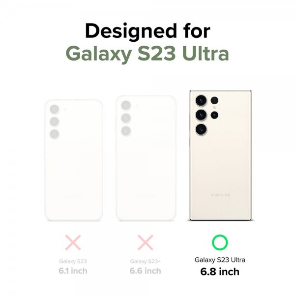 Ringke Samsung Galaxy S23 Ultra Kuori Slim Clear