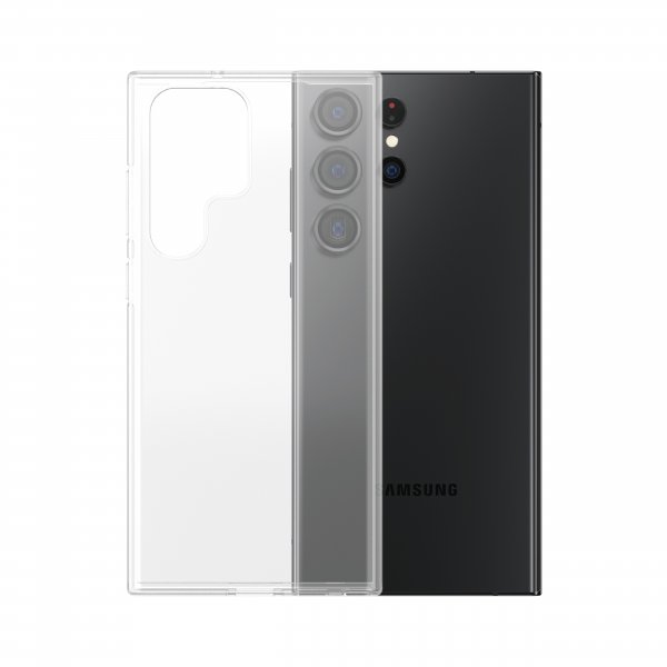 SAFE by PanzerGlass Samsung Galaxy S23 Ultra -läpinäkyvä pehmeä TPU-suojakuori