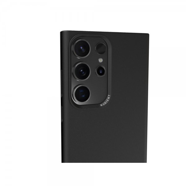 Nudient Samsung Galaxy S23 Ultra Kuori Thin Case Ink Black