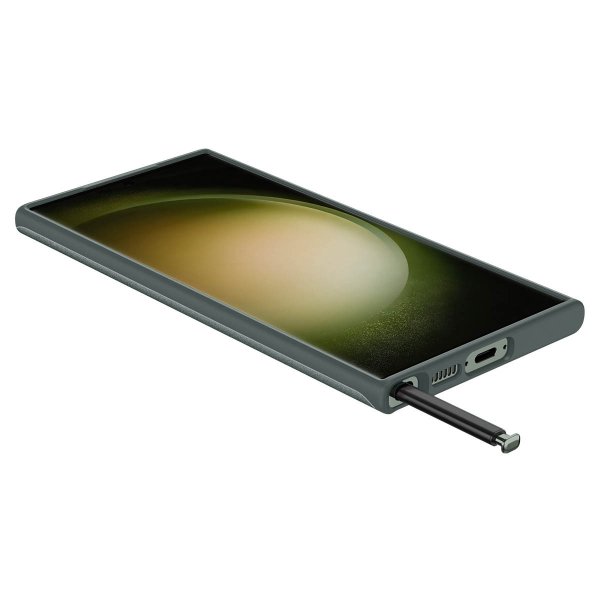 Spigen Samsung Galaxy S23 Ultra Kuori Thin Fit Abyss Green
