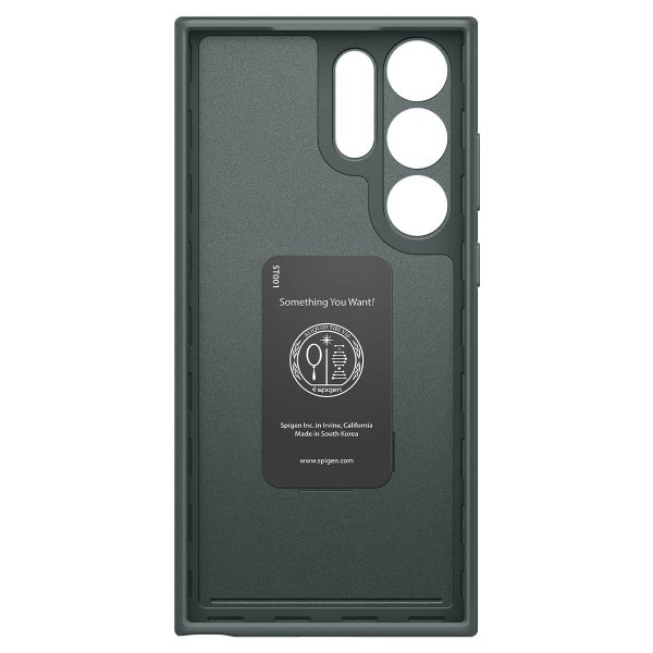 Spigen Samsung Galaxy S23 Ultra Kuori Thin Fit Abyss Green