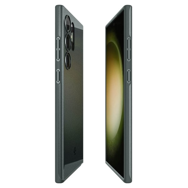 Spigen Samsung Galaxy S23 Ultra Kuori Thin Fit Abyss Green