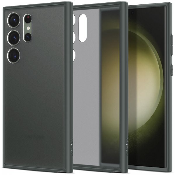 Spigen Samsung Galaxy S23 Ultra Kuori Ultra Hybrid Frost Green