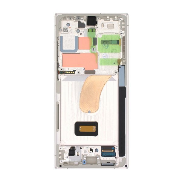 Samsung Galaxy S23 Ultra näyttö LCD-näytöllä – Kermansävy