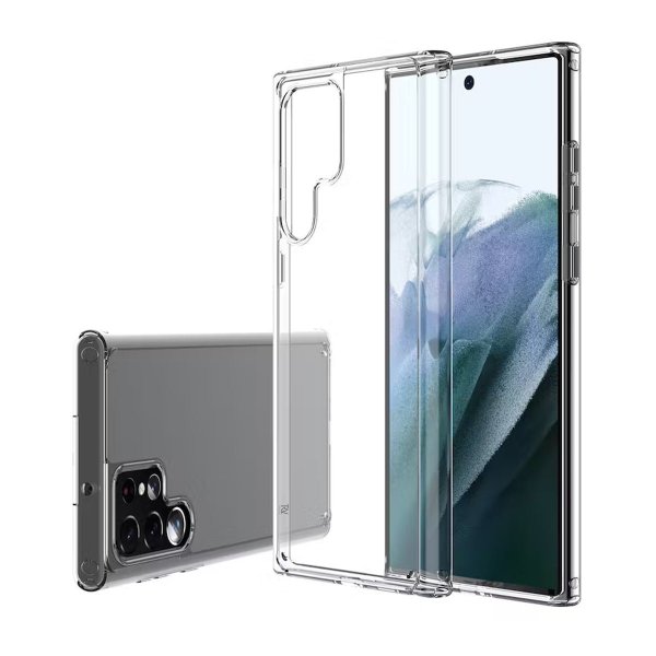 Rvelon Samsung Galaxy S23 Ultra Kuori Iskunkestävä Läpinäkyvä