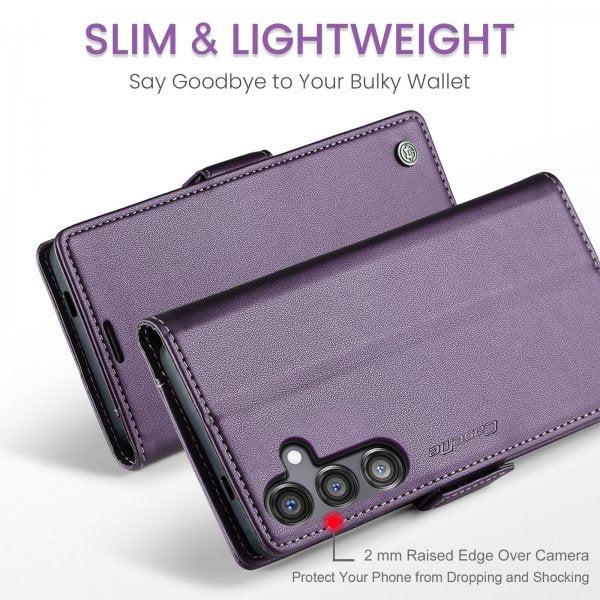 CaseMe Samsung Galaxy S24 FE Suojakuori 023 Series Violetti