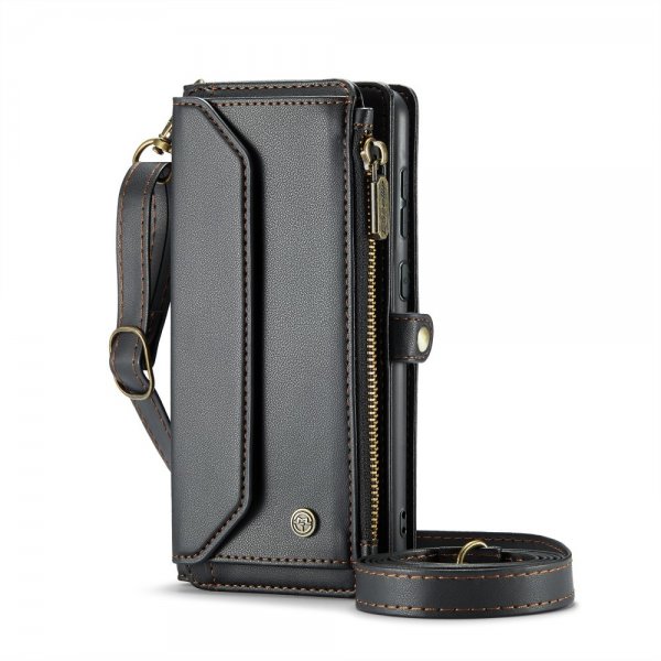 CaseMe Samsung Galaxy S24 FE -suojakuori C36 Series, musta