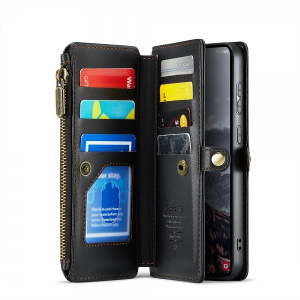 CaseMe Samsung Galaxy S24 FE -suojakuori C36 Series, musta