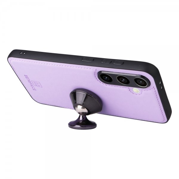 Betopnice Samsung Galaxy S24 FE -kuori irrotettavalla kannella 005 Violetti
