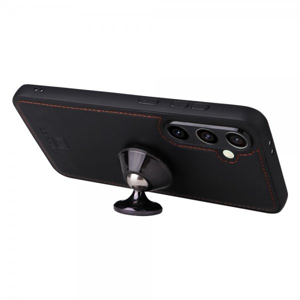 Betopnice Samsung Galaxy S24 FE -kuori irrotettavalla kannella 005 Musta