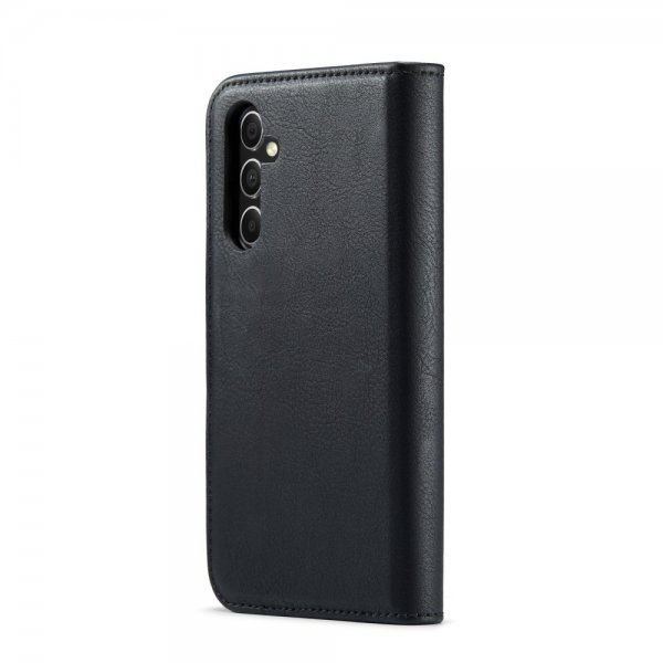Dg.Ming Samsung Galaxy S24 FE Kotelo irrotettavalla kuorella, musta
