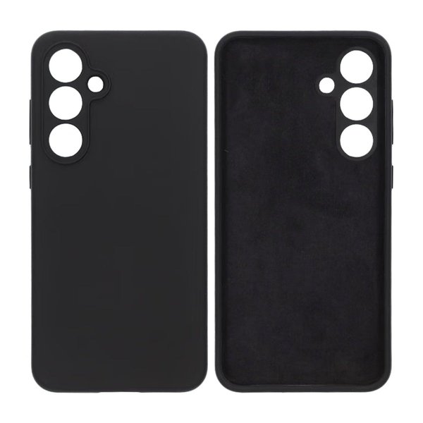 Rvelon Samsung Galaxy S24 FE Silikonikuori Musta