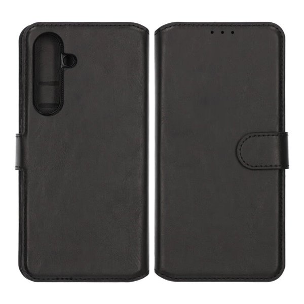 Rvelon Samsung Galaxy S24 FE -kotelo, magneettinen, irrotettava kuori, musta