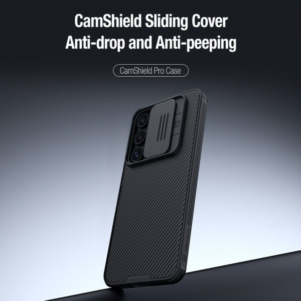 Nillkin Samsung Galaxy S24 FE Kuori CamShield Pro Musta