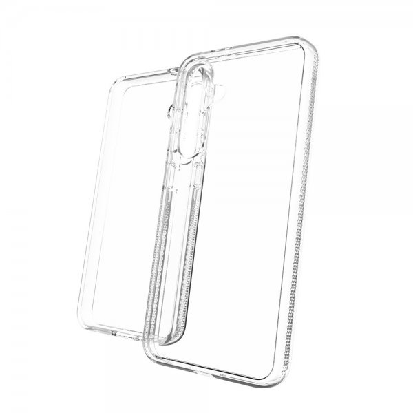 ZAGG Samsung Galaxy S24 FE -suojakuori Crystal Palace läpinäkyvä