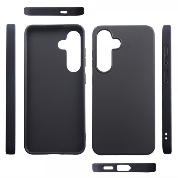 Nordic Covers Samsung Galaxy S24 FE Kuori Feather Series Raven Black