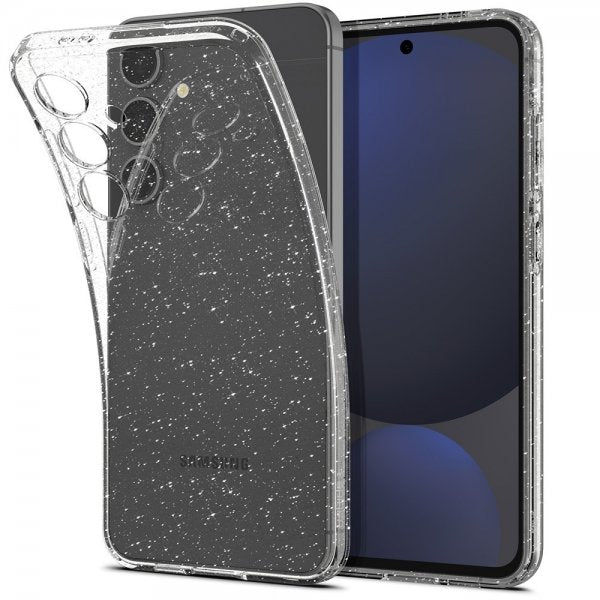 Spigen Samsung Galaxy S24 FE Suojakuori Liquid Crystal Glitter Crystal Quartz