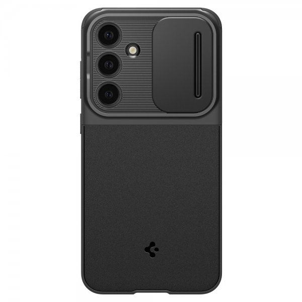 Spigen Samsung Galaxy S24 FE Suojakuori Optik Armor Musta