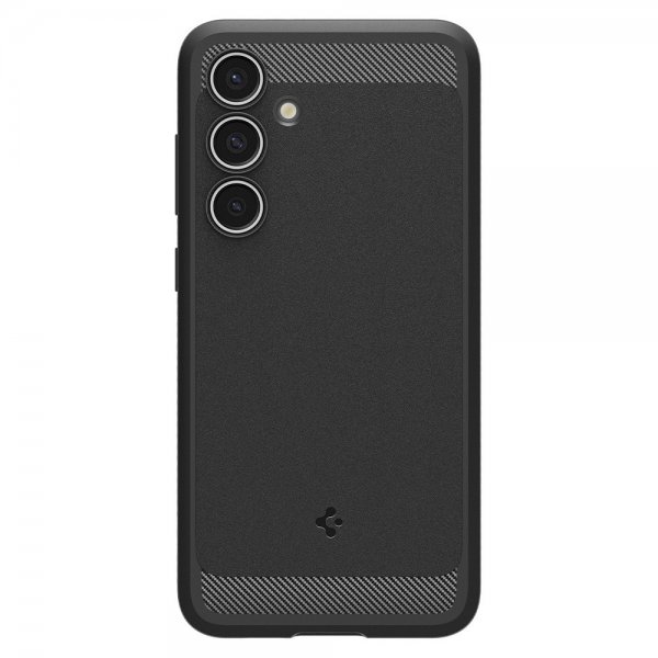 Spigen Samsung Galaxy S24 FE kuori, Rugged Armor, mattamusta