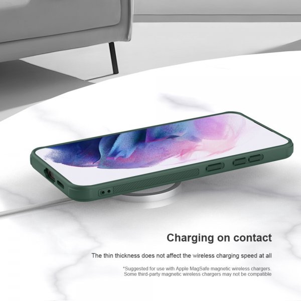 Nillkin Samsung Galaxy S24 FE -suojakuori Super Frosted Shield Pro MagSafe, musta