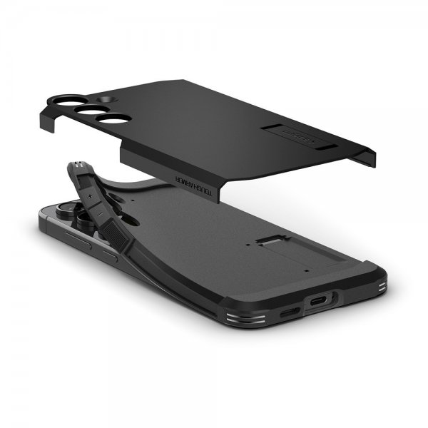 Spigen Samsung Galaxy S24 FE Suojakuori Tough Armor Musta