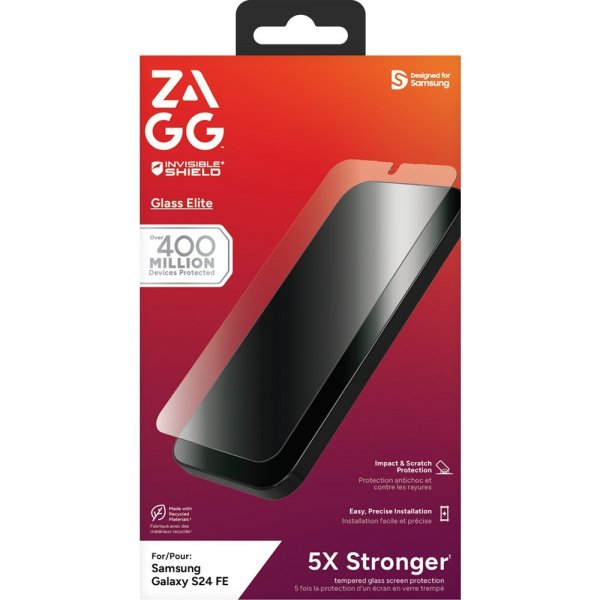 ZAGG InvisibleShield Samsung Galaxy S24 FE Näytönsuoja Glass Elite