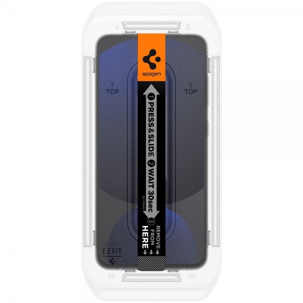 Spigen Samsung Galaxy S24 FE -näytönsuoja GLAS.tR EZ Fit 2-pakkaus