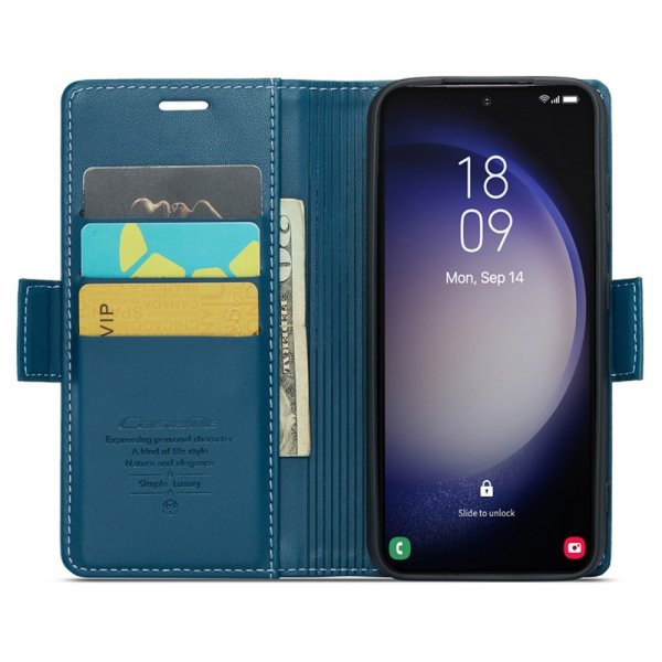 CaseMe Samsung Galaxy S24 -suojakotelo 023 Series sininen