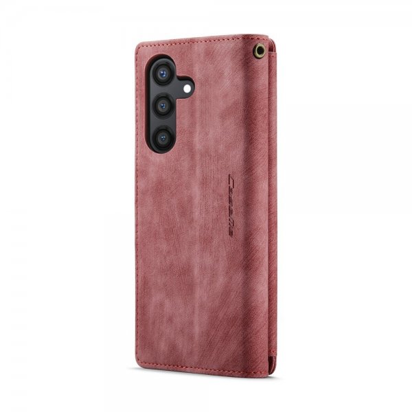 CaseMe Samsung Galaxy S24 -suojakotelo, C30-sarja, punainen