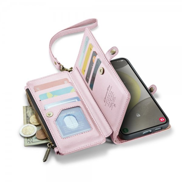 CaseMe Samsung Galaxy S24 C36 Series -suojakotelo, pinkki