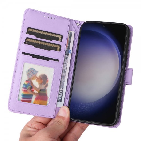 Betopnice Samsung Galaxy S24 -suojakotelo irrotettavalla kuorella 005 Violetti