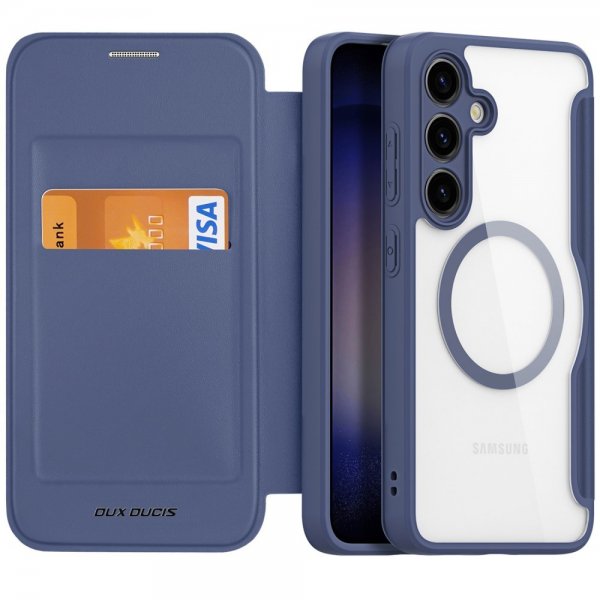 Dux Ducis Samsung Galaxy S24 -suojakotelo Skin X Pro Series MagSafe sininen
