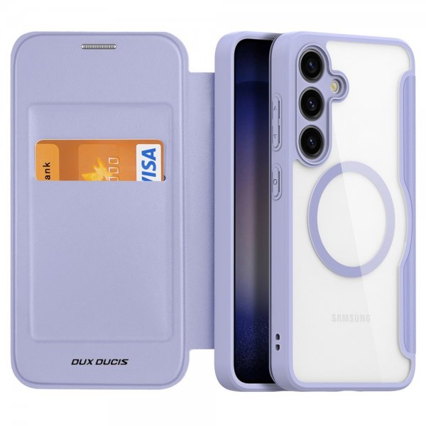 Dux Ducis Samsung Galaxy S24 -suojakotelo Skin X Pro Series MagSafe Lila