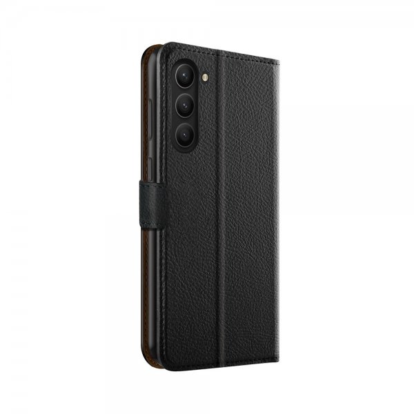 Xqisit Samsung Galaxy A55 Slim Wallet Selection -suojakotelo, musta