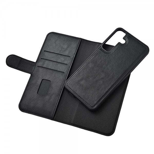 Gear Samsung Galaxy S24 Plus Suojakotelo 3 Korttipaikkaa Irrotettava Kuori Musta