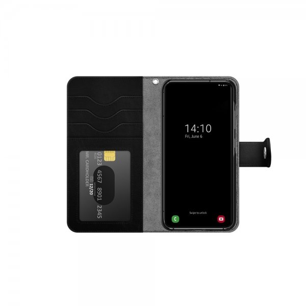 Ideal of Sweden Samsung Galaxy S24 Plus Suojakotelo Magnet Wallet+ Musta