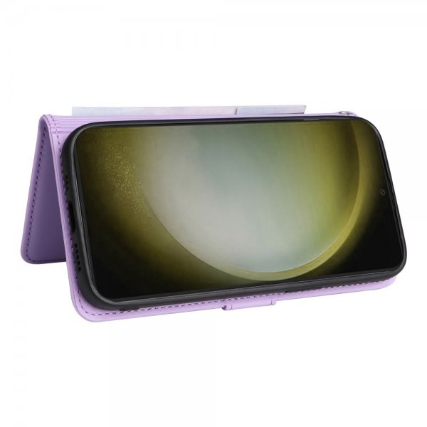 Betopnice Samsung Galaxy S24 Plus -kotelo irrotettavalla kuorella 005 Violetti