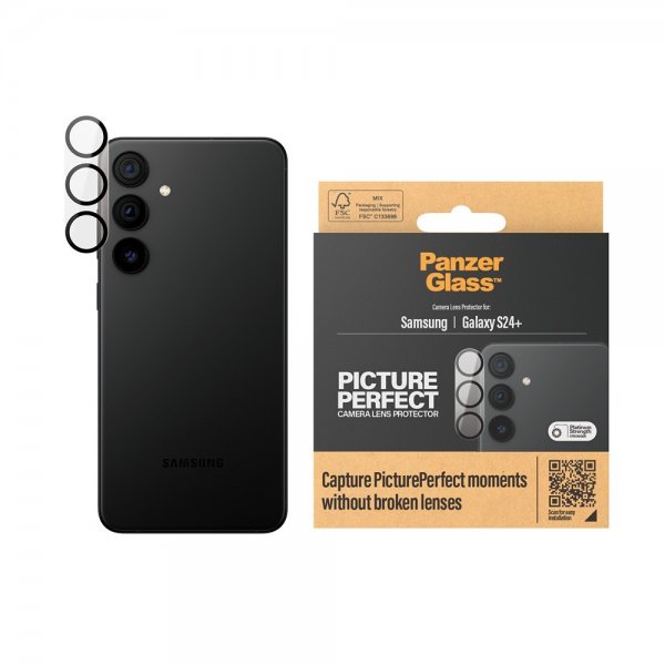 PanzerGlass Samsung Galaxy S24 Plus Kameran linssinsuojus PicturePerfect